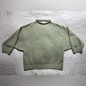 James Street Co. Marled Funnel Pullover - Fern